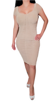 Ruched Midi Dress
