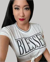 Blessed Print Top