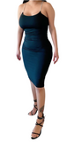 Fitted Mini Dress - Black