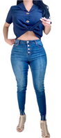 High Rise Skinny Jeans