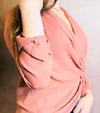 Long Sleeve Mauve Top
