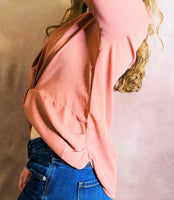 Long Sleeve Mauve Top