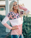 Pink Leopard Top