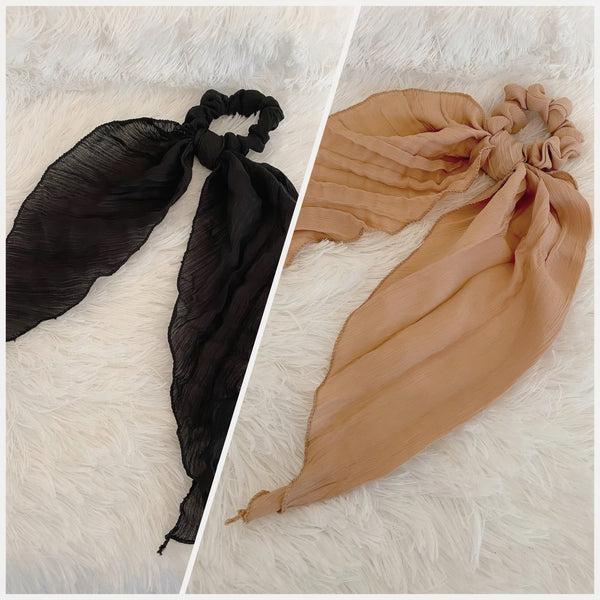Scarf Hair Twister with Tails