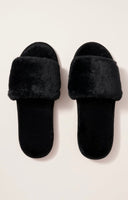 Black Slippers