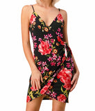 Strappy Overlap Cami Dress