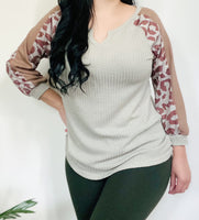 Leopard Print Top