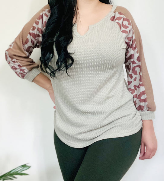 Leopard Print Top