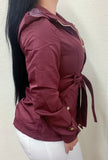 Burgundy Jacket