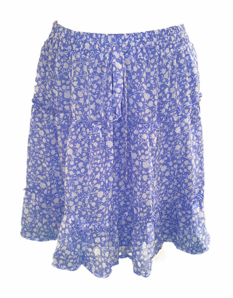 Ditsy Floral Frill Trim Skirt